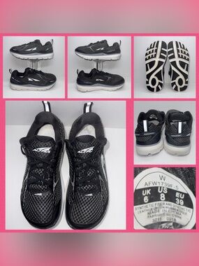 ALTRA PARADIGMA 3 Black Mesh Athletic Shoes - Lightweight Comfort